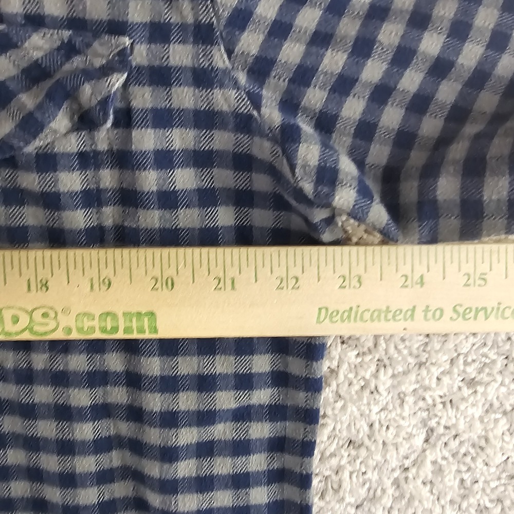 Royal Robbins Check Plaid Shirt Mens Large Long Sleeve Regular Fit 100% Cotton - Picture 4 of 13